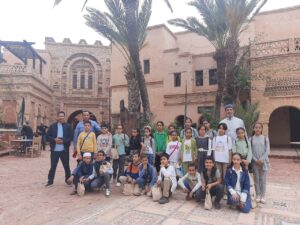 زيارة المعرض الدولي لأركان المنظم بفضاء La médina d&rsquo;agadir